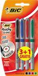 BLISTER MARQUEUR PERMANENT CD GRIP ASSORTIS X3+1