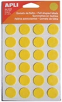 PASTILLE ROND DIAMETRE 0,20 FEUTRINE JAUNE