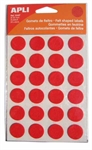 PASTILLE ROND DIAMETRE 0,20 FEUTRINE ROUGE