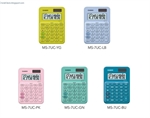 CALCULATRICE CASIO BUREAU MS7UC ROUGE