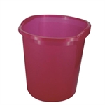 CORBEILLE PAPIER ECONOMY ROUGE 13L