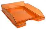 CORBEILLE COURRIER ORANGE TRANSL ECOTRAY