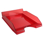 CORBEILLE COURRIER ROUGE TRANSL ECOTRAY