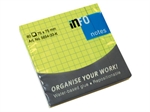 INFO NOTES 75X75MM QUADR 5X5 VERT 100F