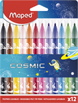 BL FEUTRE COULEUR COSMIC X12