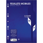FEUILLE MOBILE 21X29,7 100 PAGES Q5X5 PERFOREE