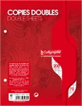 COPIE DOUBLE 17X22 200 PAGES SEYES PERFOREE