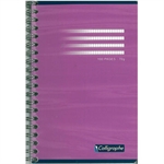 CARNET 11X17 Q5X5 100 PAGES SPIRALE
