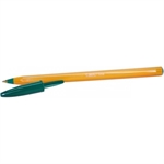 STYLO BILLE ORANGE FIN VERT BIC**