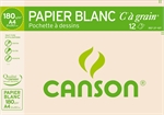 PAPIER DESSIN A GRAIN A4 180G X12