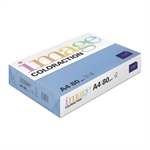 PAPIER RAME A4 500F 80G BLEU LILAS MALTA