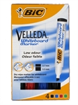 BL MARQUEUR EFF BISEAU ASSX4 BIC    1754