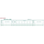 REGISTRE JOURNAL CAISSE ET BANQUE 27X32 200 PAGES