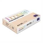 PAPIER RAME A4 500F 80G SAUMON SAVANA
