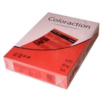 PAPIER RAME A4 500F 80G ROUGE CHILE