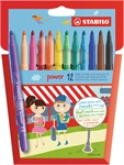 FEUTRE STABILO POWER  PQT X 12