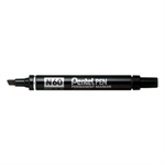 MARQUEUR PERM BISEAU P NOIR PENTEL