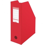 PORTE REVUE ROUGE PVC 100MM