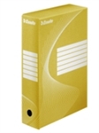 BOITE ARCHIVE DOS 10CM BOXY CL JAUNE ESS