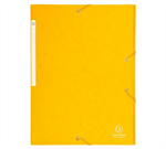 CHEMISE 3 RAB/ELAST A4 CART CL JAUNE EXA