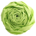 PAPIER  CREPON 40% 2X0,5M VERT POMME X10
