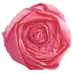 PAPIER CREPON 40% 2X0,5M ROSE MOYEN X10