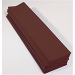 PAPIER CREPON 40% 2X0,5M CHOCOLAT X10**