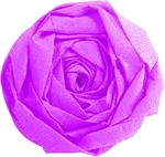 PAPIER CREPON 60% 2,5X0,5M CYCLAMEN X10