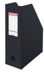 PORTE REVUE NOIR PVC 100MM