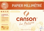 PAPIER MILLIMETRE A4 72GR CANSON 12F