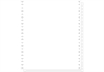 PAPIER LISTING 240X11 2EX BLANC x1000