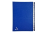 TRIEUR A4 ALPHABETIQUE 26 ONGL BLEU EXA