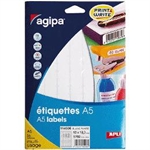 ETIQUETTE A5 12X18MM PQT1792