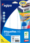 ETIQUETTE A5 19X38MM PQT480