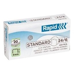 AGRAFES 24/6 RAPID BOITE DE 1000