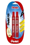 BL MARQUEUR PERM OGIVE ROUGE X2 N50**