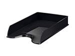 CORBEILLE COURRIER FUSION NOIR OPAQUE