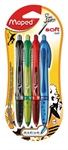 BL STYLO BILLE MAPED CLIC X4 MAP**