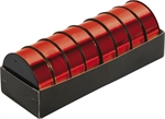 BOLDUC RUBAN BRILLANT 10X25M ROUGE**