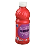 PEINTURE ACRYLIQUE 500ML ROUGE VIF