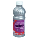 PEINTURE ACRYLIQUE 500ML ARGENT