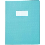 PROTEGE CAHIER 17X22 OPAQUE BLEU CLAI**