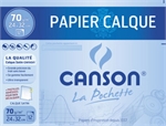 PAPIER CALQUE 24X32CM 70G 12F