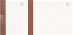 BLOC VENDEUR 1 PLI 100P 66X135 MARRON