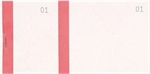 BLOC VENDEUR 1 PLI 100P 66X135 ROUGE