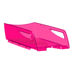 CORBEILLE COURRIER MAXI ROSE INDIEN 220