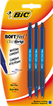 BL STYLO BILLE SOFT CLIC BLEU X3 BIC
