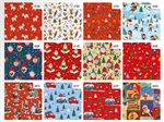 PAPIER CADEAU RL 2X0,7M NOEL ENFANT ASS