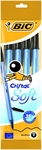 BL STYLO BILLE CRISTAL SOFT NOIR X5