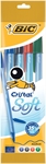 BL STYLO BILLE CRISTAL SOFT ASS X4